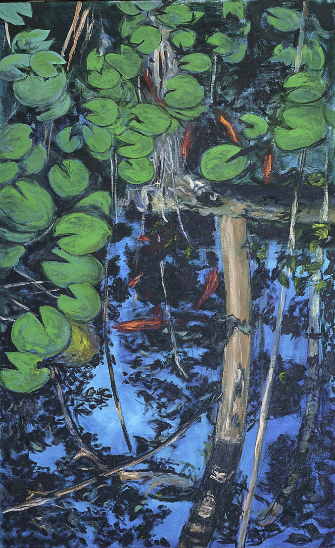 Carmen Van den Eynde | Reflejos en el estanque II