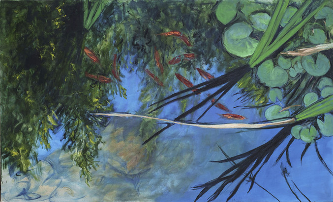 Carmen Van den Eynde | Reflejos en el estanque III