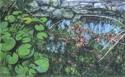 Carmen Van den Eynde | Reflejos en el estanque IV