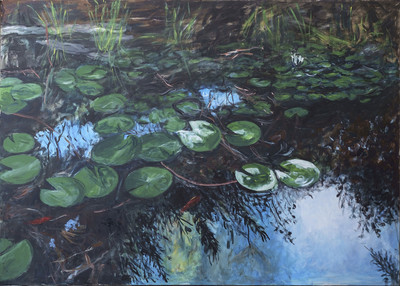 Carmen Van den Eynde | Reflejos en el estanque VI