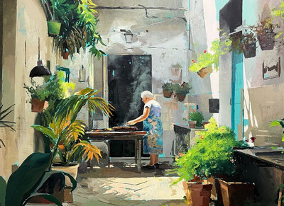 Antonio Barahona | La abuela