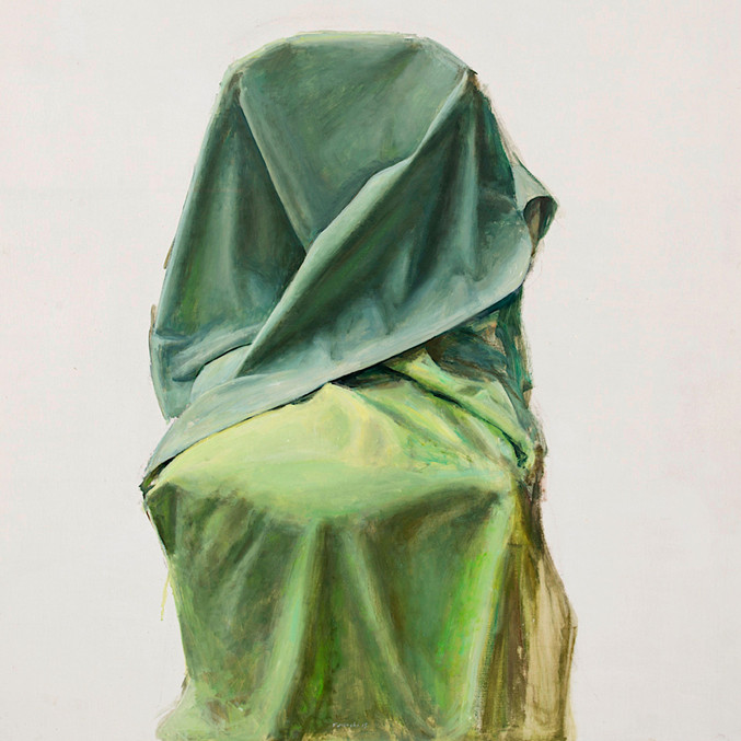 Leticia Feduchi | Silla con tela verde