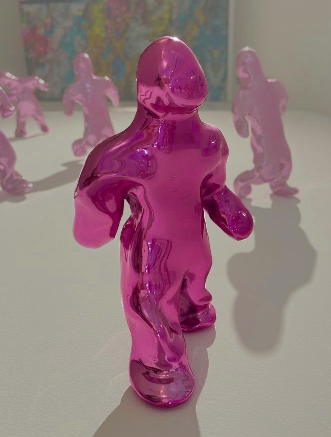 Francesca Martí | Believer Ellipse CETUS - purple Francesca Martí | Believer Ellipse CETUS - purple