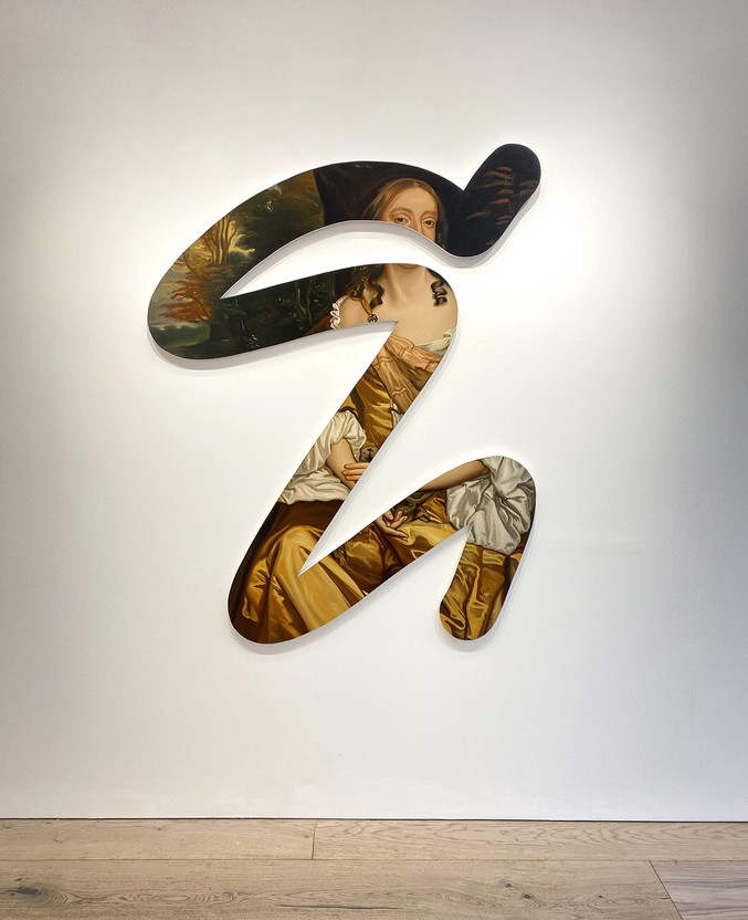 Lino Lago | Fake Abstract (Sir Peter Lely) Lino Lago | Fake Abstract (Sir Peter Lely)