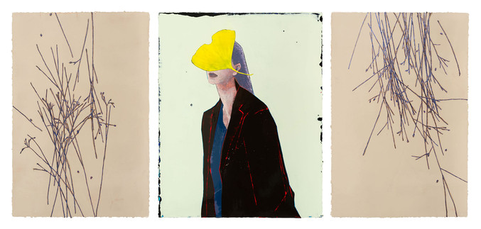 Chen Yun | Branches. The shaded heart dyed in the radiant hues of autumnal apricot