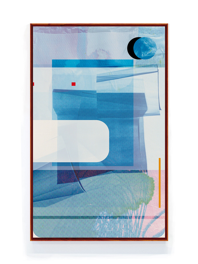 Carlos Sebastiá | Resonancia desplazada (azul contenido en rojo) Carlos Sebastiá | Resonancia desplazada (azul contenido en rojo)