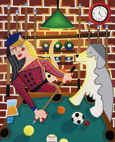 Sol Felpeto | Cat Playing Pool with Dog’s Balls Sol Felpeto | Cat Playing Pool with Dog’s Balls