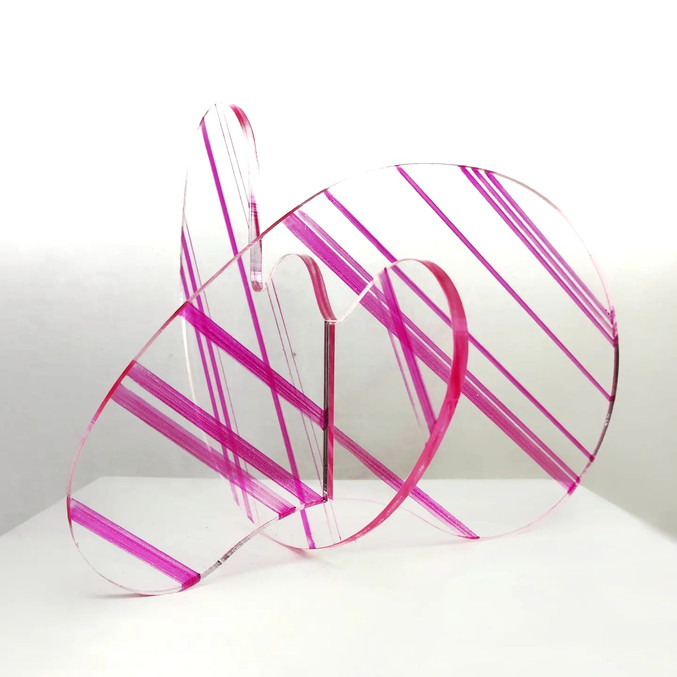 Enrique A. Cabrera | Movimiento I (Rosa). De la serie Isamu