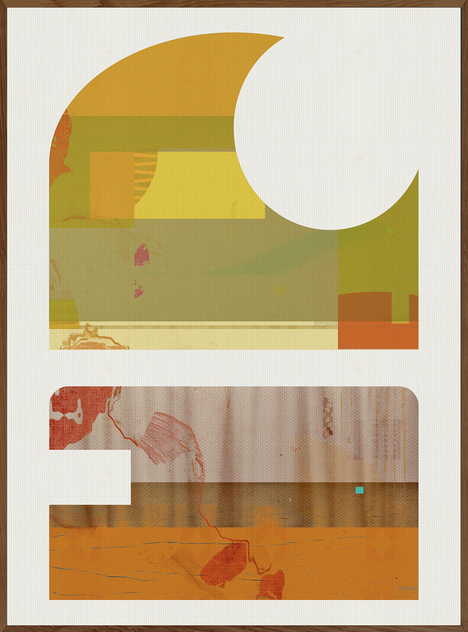 Carlos Sebastiá | Resonancia desplazada (ocres con tensiones en azul II) Carlos Sebastiá | Resonancia desplazada (ocres con tensiones en azul II)