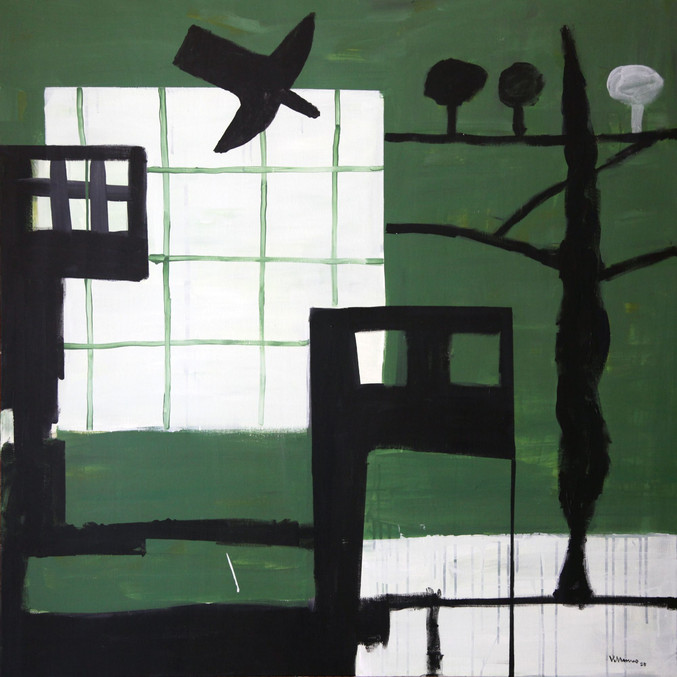 Miguel Villarino | Paisaje con ciprés