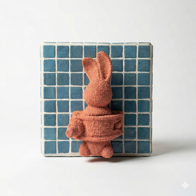 Marcos Juncal | conejo absorbido por la reticula hipnotica